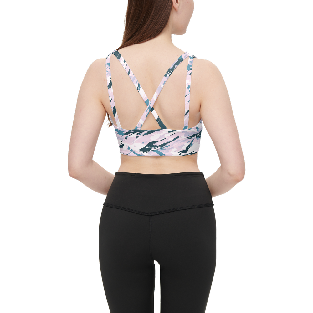 Women’s Racerback Camo Sports Bra