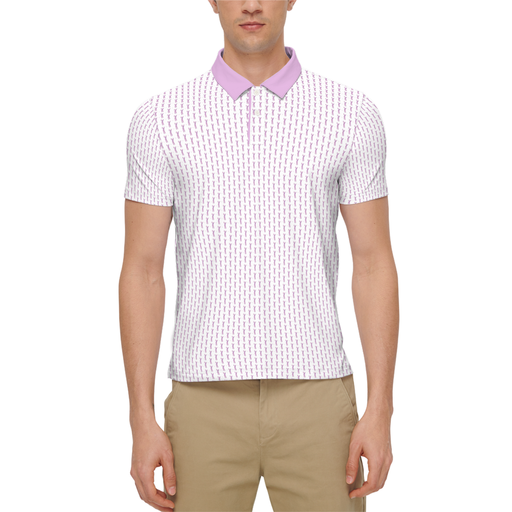 All Last Minute Pink Golf Shirt